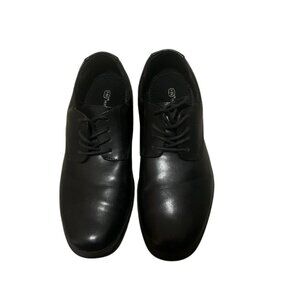 HUNTER'S BAY BLACK LACE UP OXFORD SHOES 7